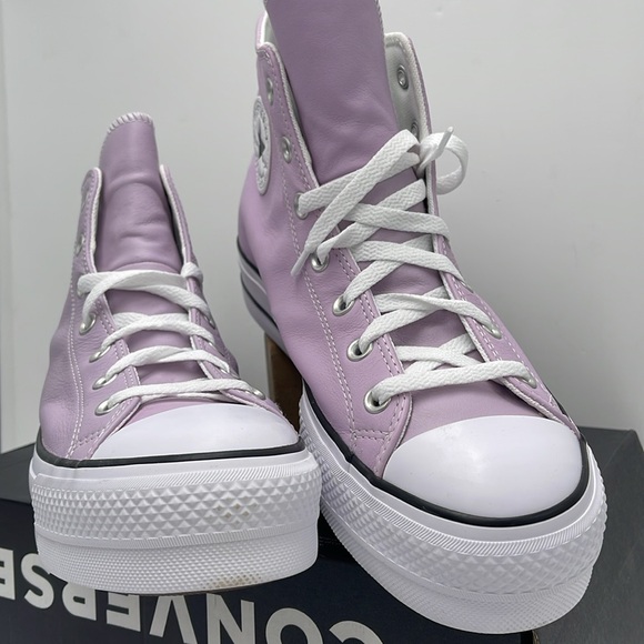 Converse WMNS CTAS LIFT H
PALE AMETHYST/WHITE/BLACK A07857C Platforms Sneakers - Picture 5 of 16